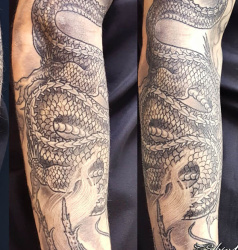 003 Drachen   Tattoo Studio Hamburg Skinworxx